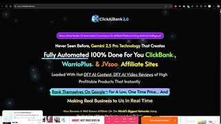Click AI Bank 2.0 Review – My First $500 Using This AI Tool