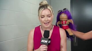 Harley Cameron  Lil Mercedes come face to face w_ TBS Champ Mercedes Moné  2_5_25 AEW Dynamite