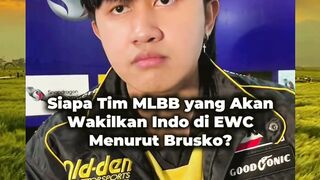 Kalau kata Brusko, tim ini yang bakal terbang ke EWC 2025, kalian setuju ga? *btw ini pertanyaan waktu SPS Mobile Masters yang lalu ya