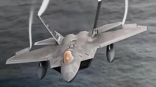 F-22 Raptors: Air Superiority & Naval Support Mission Power
