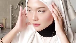 طريقة لف الحجاب