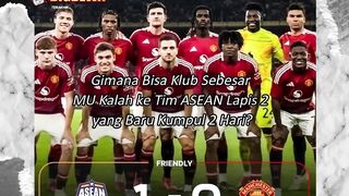 "Emyu Dipermalukan! Kalah dari Tim ASEAN Kelas Dua yang Baru Berkumpul 2 Hari"