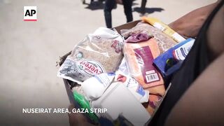 Palestinians in Gaza describe trying to collect food from distribution sites.