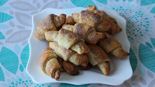 Рогалики с творогом