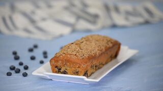 Кекс с голубикой