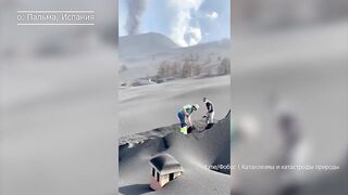 Извержение века на Канарах. 60 землетрясений в день, новые взрывы вулкана