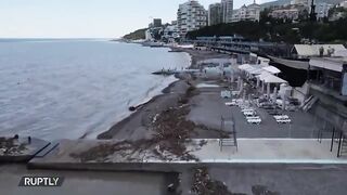 НА КРЫМ ИДЕТ ШТОРМ. Обещают ливни, грозы, град.