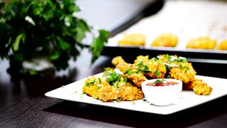 Куриные стрипсы в панировке из кукурузных хлопьев