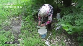 Пенсионерка из Бийска с ведром краски покрасила разметку на перекрестке
