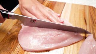 Самый вкусный рецепт куриной грудки. Сытно и очень сочно!