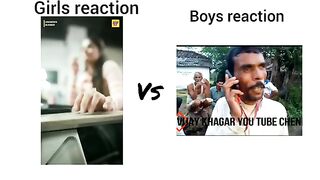 girls_reaction_vs_Boys_reaction_%F0%9F%A4%A3_in_unknown_call_%23trending%23viralmemes_%23viral 2023