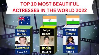 TOP 10 MOST BEAUTIFUL ACTRESS IN THE WORLD 2022 - Beautiful Actresses