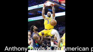 Anthony Davis Famous American Basket Ball Player