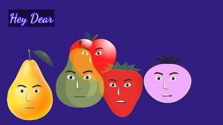 Vegetable fruit dance