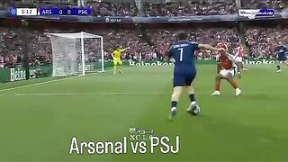 Arsenal vs PSG, Dembele prime era