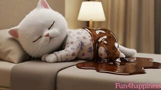 Ek pyari cat so rahi hai