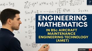 Engineering Mathematics in BSc Aircraft Maintenance Engineering Technology (AMET) | Key Concepts