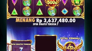 Depo receh, cuan dewa! ⚡️ Gates of Olympus kasih hujan petir... isinya puluhan juta! ???? Cuma di MESINGG!