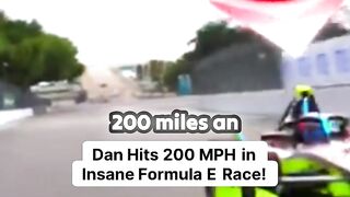 Dan Hits 200 MPH in Insane Formula E Race!.