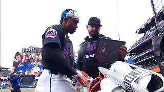 FRIDAY FRANCISCO Francisco Lindor homers from both sides of the plate