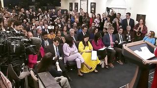 The Reporter Is A Smartss To Press Secretary Leavitt, Quickly Learns Consequences