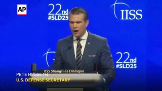 'The threat China poses is real,' Pete Hegseth says during Singapore visit.