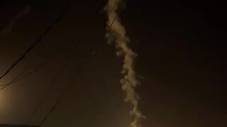 Israeli occupation forces fire flares into the skies over northern and eastern Gaza City.