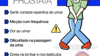 SINTOMAS DO CÂNCER DE PRÓSTATA