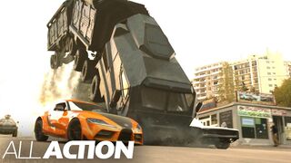 fast and furious action car scene