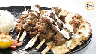 Malai Mutton Boti Skewers
