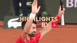 Highlights Djokovic vs Misolic Round 3  RolandGarros 2025