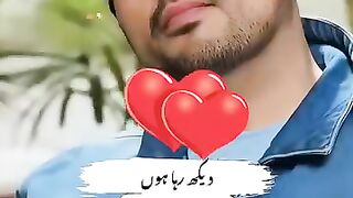 Dakh rha hun k tum kitni. khubsurat ho,  Love is hart