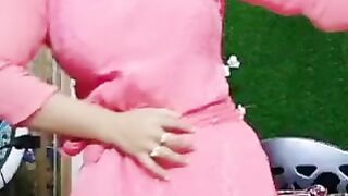 Indian beautiful sweet girl Anisha mama live show dance 22