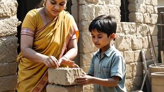 "मां-बेटे ने बनाया घर… लेकिन किस्मत को कुछ और मंजूर था ????