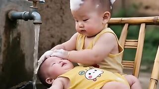 Cute baby laughing ????????