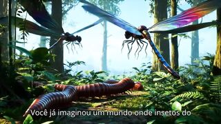 OS ATERRORIZANTES INSETOS GIGANTES – Como era a Terra NO PASSADO A Era dos Dinossauros