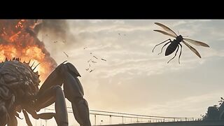 Giant Spider Swarm Threat! The Rock Saves Humanity!