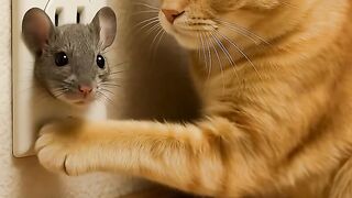 Poor mouse stuck