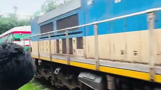 Train journey with friend.