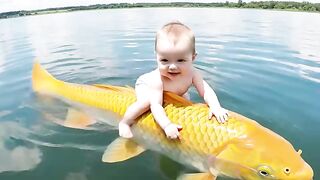 A beautiful little baby