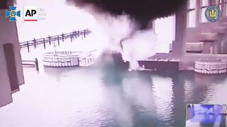 Video- Ukraine claims it struck key bridge linking Russia with Crimea.
