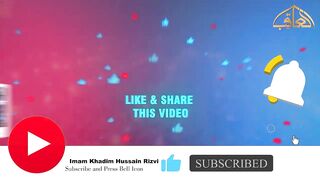Bayan Allama Khadim Hussain Rizvi