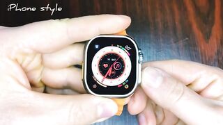 IWO Watch MT8 Ultra with Apple Logo! - Apple Watch Ultra Copy! 2023