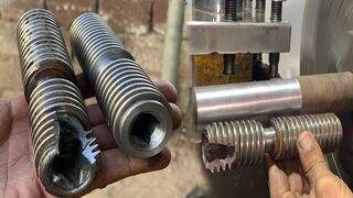 Lathe Machine four Chuck New Screw Making | Amazing Idea for lathe