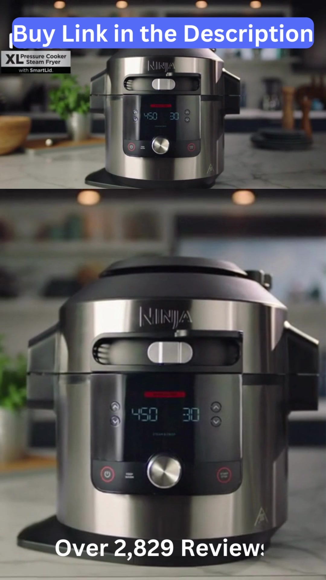 Ninja OL701 Foodi 14in1 SMART Pressure Cooker Steam Fryer with