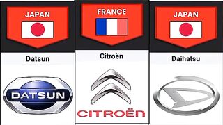 Car Brands From Different countries ????