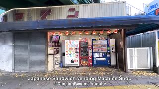 Japanese Sandwich Vending Machine Shop
