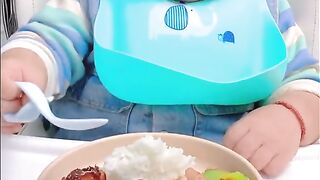 He eats healty food