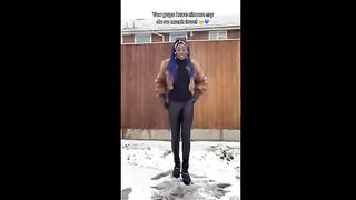 Teni - Case Remix Tiktok Dance challenge (itsjustnife vs her animation)-