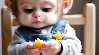 Cute baby channel follow like share